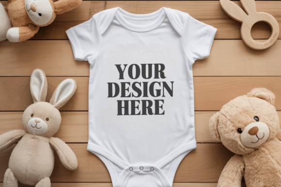Baby Bodysuit Mockup 5: A Must-Have for Designers