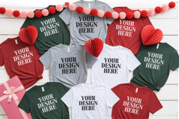 BC3001 Valentine Group T-shirt Mockup 6: A Practical Guide for Designers and Creators