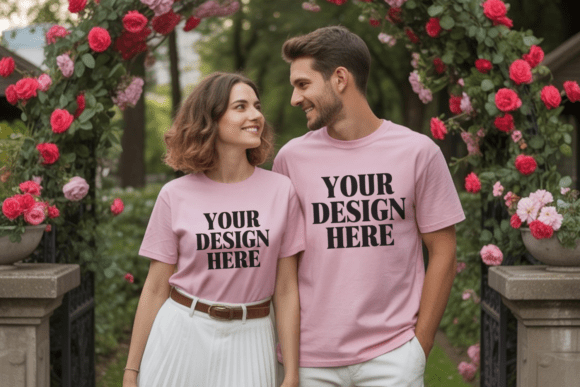 Bella Canvas Valentine Couple Mockup 3: Elevate Your Design Game