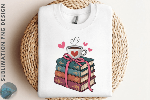 Books and Coffee Valentines Day PNG Desi: A Strategic Visual for Creative Expression