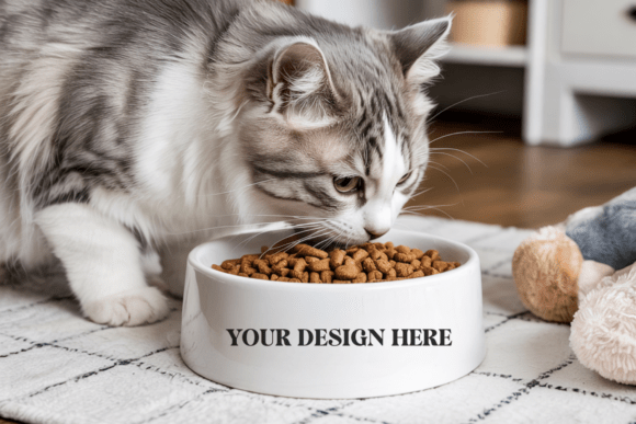 Cat Dog Bowl Mockup: A Must-Have for Designers