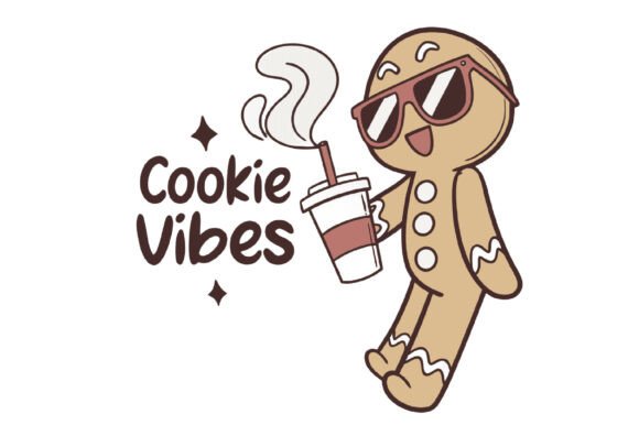 Cookie Vibes Christmas PNG: A Festive Digital Asset for Every Creator