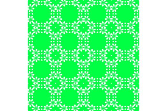 Exploring the Versatility of Neon 505: A Stylized Flower Pattern for Creative Projects