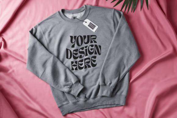 Gildan 18000 Sweatshirt Mockup