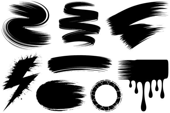 Grunge Brush Paint Stroke SVG Bundle: A Strategic Tool for Creative and Professional Projects
