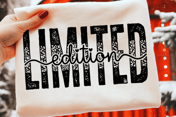 Limited Edition Leopard Svg Png