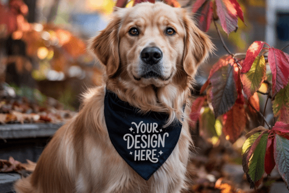 Pet Bandana Collar Mockup 9: A Versatile Tool for Pet Lovers and Designers