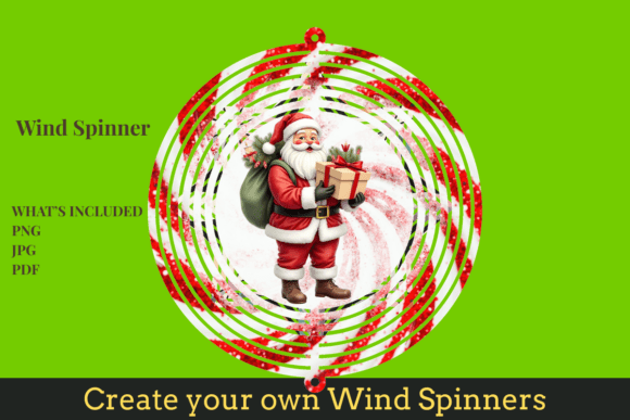 Santa Christmas Wind Spinner: A Unique Way to Add Holiday Spirit