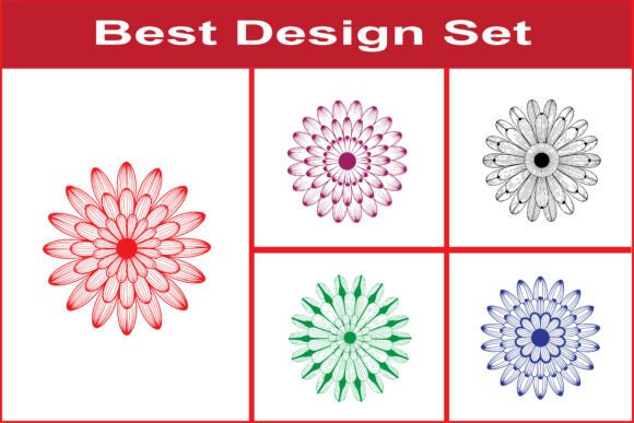 Stylish Bloom Mandala Design SVG Pack: A Versatile Creative Resource