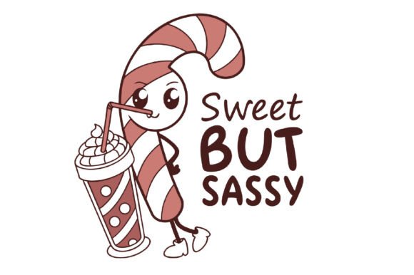 Sweet but Sassy Christmas PNG: A Versatile Asset for Creative Projects